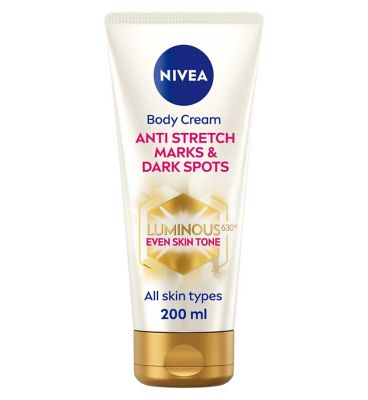 NIVEA Luminous 630 Anti Stretch Marks & Dark Spots Body Cream 200ml