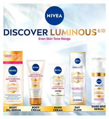 NIVEA Luminous 630 Anti Stretch Marks & Dark Spots Body Cream 200ml