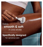 Gillette Venus Razor Blades, PRO ComfortGlide Sensitive 5 Blade Women’s Razor Blades X3