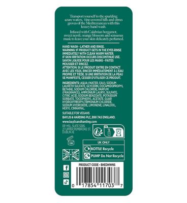 Baylis & Harding EDIT Neroli Sands Hand Wash 400ml