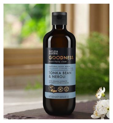 Baylis & Harding Goodness Tonka Bean 500ml Body Wash
