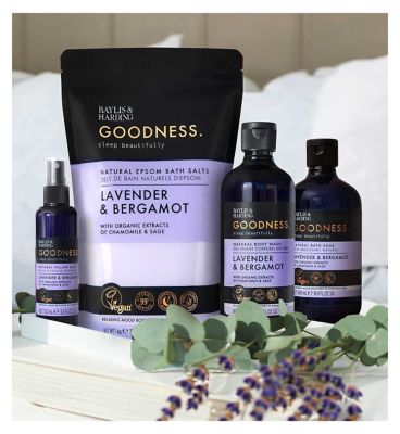 Baylis & Harding Goodness Sleep Lavender & Bergamot Sleep 1 KG Natural Epsom Salts