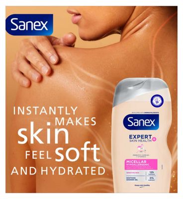 Sanex Expert Skin Health+ Micellar Hypo Sensitive SG 450ml