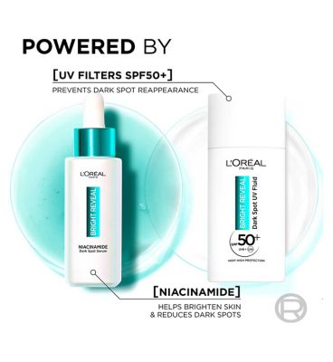 L'Oréal Paris Bright Reveal Niacinamide Dark Spot Routine
