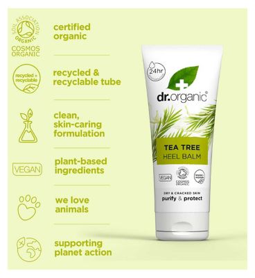 Dr Organic Tea Tree Foot & Heel Balm 100ml