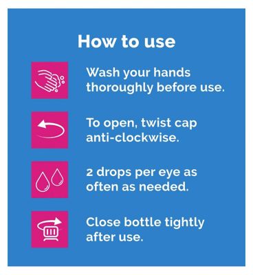 Optrex Moisturising Dry Eye Drops 10ml