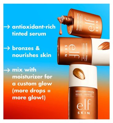e.l.f. SKIN Bronzing Drops Rose Gold 30ml