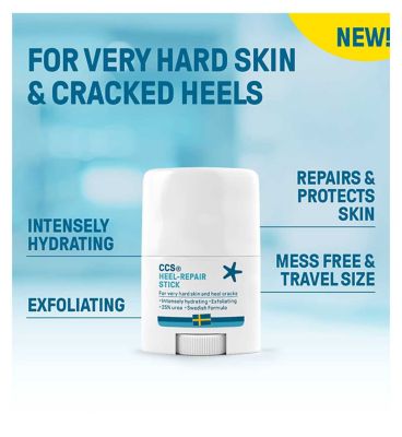 CCS Heel Repair Foot Cream Stick for Very Dry Feet and Cracked Heels - 25ml
