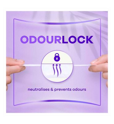 Always Daily Protect Extra Long Panty Liners, Odour Lock, x24 Count