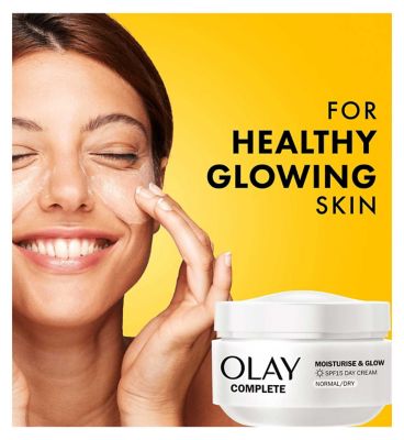 Olay Complete Moisturise & Glow Day Cream SPF15 50ml