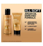 REDKEN All Soft Shampoo 75ml, Conditioner 50ml and One United Hair Treatment 150ml Discovery Set