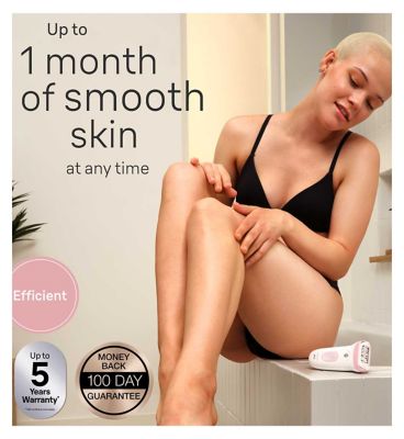 Braun Silk-épil 7, Epilator For Easy Hair Removal, Lasting Smooth Skin, 7-030
