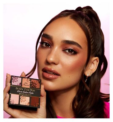 Too Faced Born This Way Warm Ember Nudes Mini Eyeshadow Palette