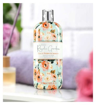 Baylis & Harding Royale Garden Luxury Peach Peony & Jasmine 500ml Body Wash