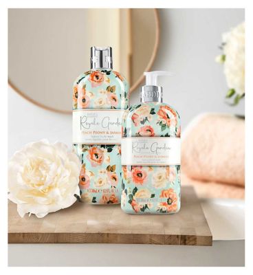 Baylis & Harding Royale Garden Luxury Peach Peony & Jasmine 500ml Body Wash