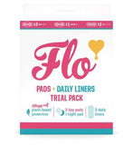 FLO Bamboo Pads and Liners Sample Pack