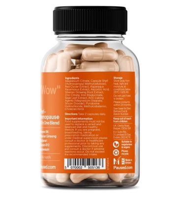 Paused.com Perimenopause All-In-One Blend - 30 Day Supply