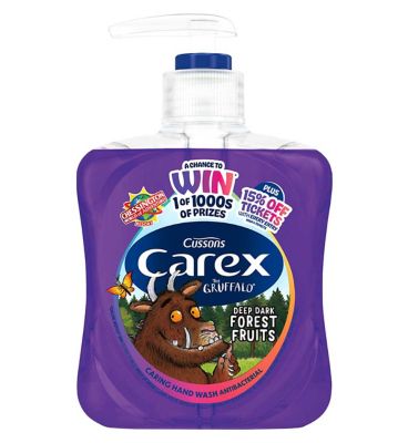 Carex Gruffalo Deep Dark Forest Fruits Antibacterial Hand Wash 250ml
