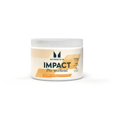 Myprotein Impact Preworkout Orange, Mango & Passionfruit 150g&nbsp;