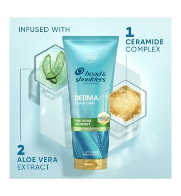 Head & Shoulders DermaXPro Soothing Comfort Conditioner 220ml with Aloe Vera Extract