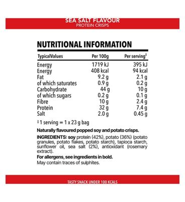 Slimfast Protein Crisps Original 23g
