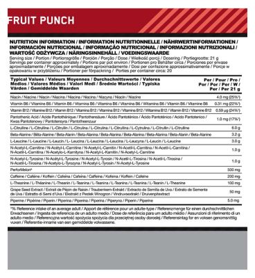 Optimum Nutrition Platinum Pre-Workout Fruit Punch 420g