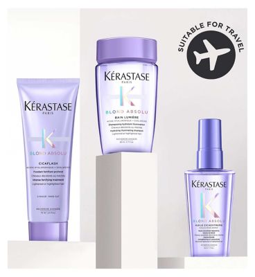 Kérastase Blond Absolu Discovery Gift Set for blonde hair with Hyaluronic Acid