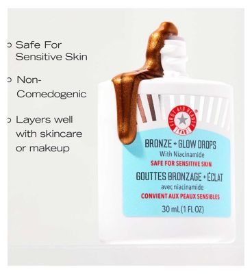 First Aid Beauty Bronze + Glow Drops with Niacinamide