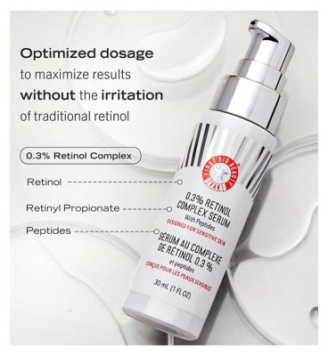 First Aid Beauty 0.3% Retinol Complex Serum with Peptides 30ml