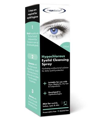 The Eye Doctor® Hypochlorous Eyelid Spray 100ml