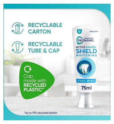 Sensodyne Pronamel Active Shield Whitening Toothpaste 75ml