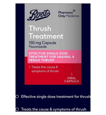 Boots Thrush Treatment 150mg Capsule – 1 Oral Capsule