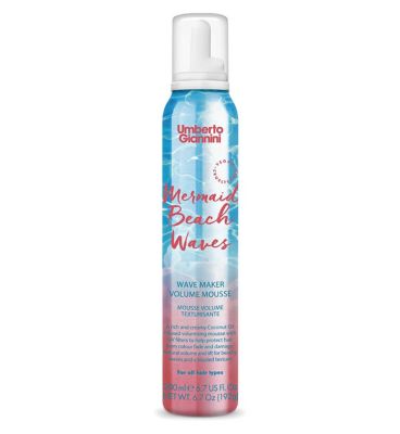 Umberto Giannini Mermaid Beach Waves Texturising Volume Mousse 200ml