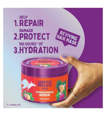 Aussie SOS Supercharged Repair Hair Mask 500ml