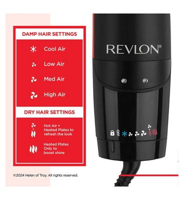 REVLON ONE-STEP™ Air Straight. 2-IN-1 DRYER & Air STRAIGHTENER - RVDR5330UK