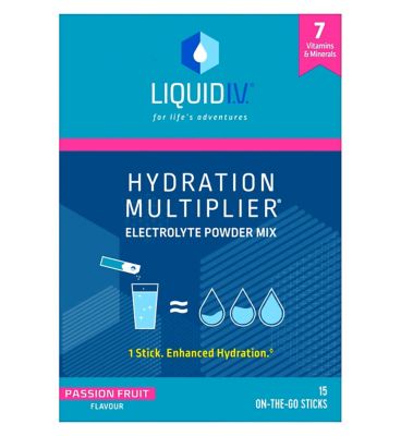 Liquid I.V. Hydration Multiplier Electrolyte Powder Mix Weekday Bundle x3 flavours, 45 sachets