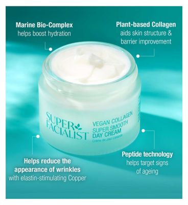 Super Facialist Vegan Collagen Super Smooth Day Cream 50ml
