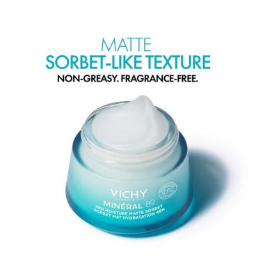 Vichy Mineral 89 48HR Moisture Matte Sorbet 50ml