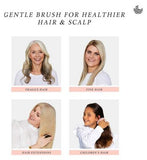 Manta Original Healthy Hair & Scalp Brush White