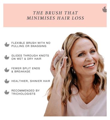 Manta Original Healthy Hair & Scalp Brush Pink