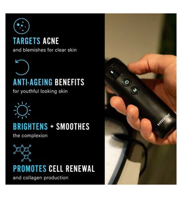 BARBER PRO PHOTON LED Light Therapy Facial Mask