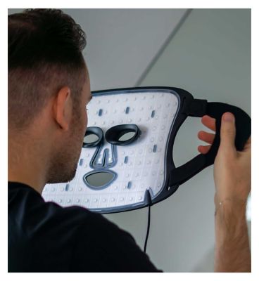 BARBER PRO PHOTON LED Light Therapy Facial Mask