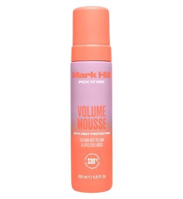 Mark Hill Pick 'N' Mix™ Curl Lock Heat Protection Volume Mousse 200ml