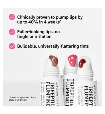 The INKEY List Tripeptide Plumping Lip Balm - Berry Tint