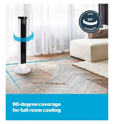 Silentnight Home Electricals Airmax 3400 Tower Fan