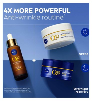 NIVEA Q10 Anti-Wrinkle Expert Dual Action Anti-Glycation Serum 30ml