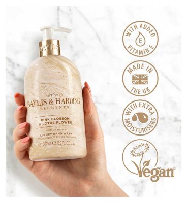 Baylis & Harding Elements Hand Wash Pink Blossom & Lotus Flower