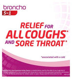 Broncho 5 in 1 Multi-Symptom Action Cough Syrup 120ml