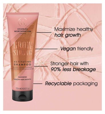 Charles Worthington Grow Strong Activating Shampoo 250ml