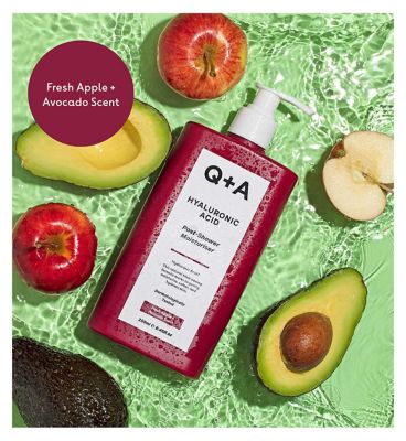 Q+A Hyaluronic Acid Post-Shower Moisturiser 250ml